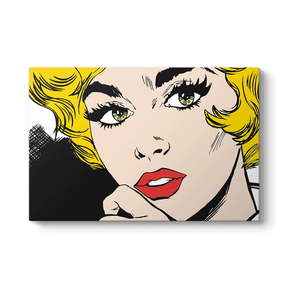 Cartoon Vintage Tablo - Model 1